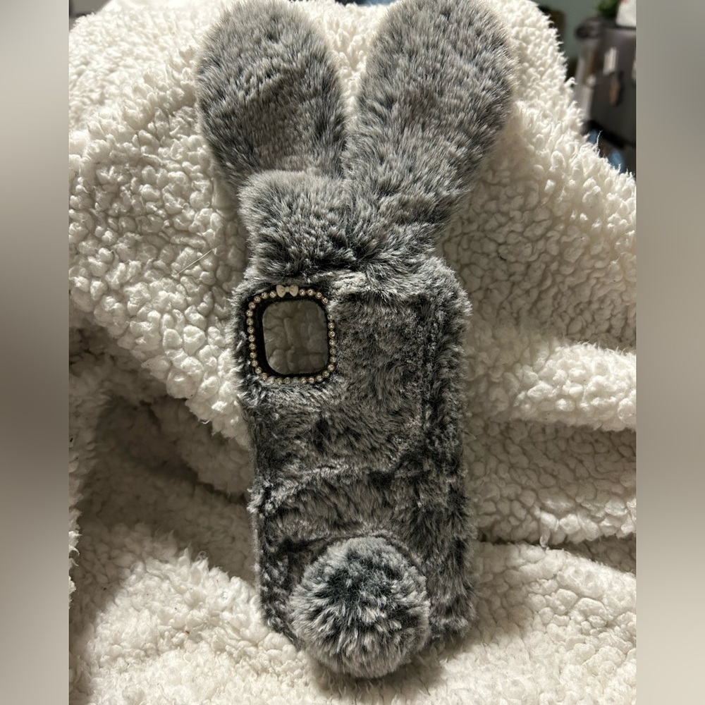 Fuzzy Bunny IPhone 11 case